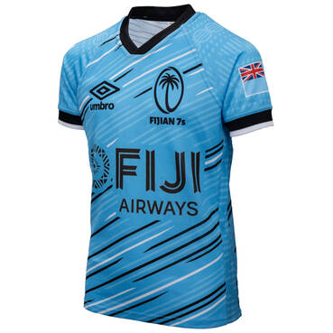 UMBRO FIJI RUGBY MENS REPLICA FLYING FIJIAN TRAINING JERSEY