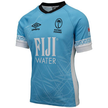 UMBRO FIJI RUGBY KIDS REPLICA FLYNG FIJIANS AWAY JERSEY