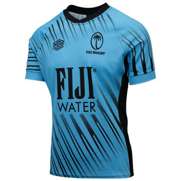 UMBRO FIJI RUGBY MENS REPLICA FLYING FIJIAN TRAINING JERSEY