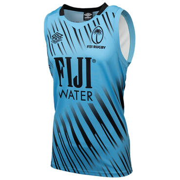 UMBRO FIJI RUGBY MENS REPLICA FLYING FIJIAN TRAINING SINGLET